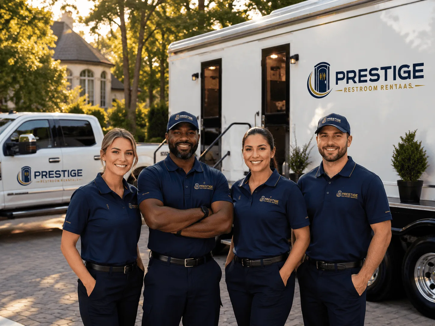 Trusted Luxury Portable Restrooms company in Olla, LA